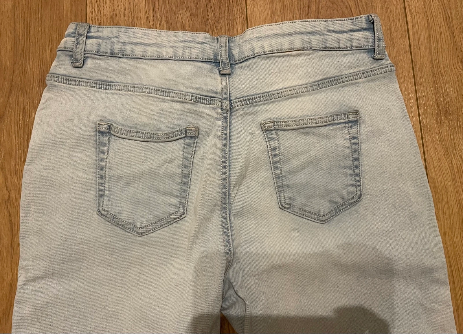 Bermuda jeans com bolsos – photo 9